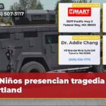 Niños presencian tragedia en Portland