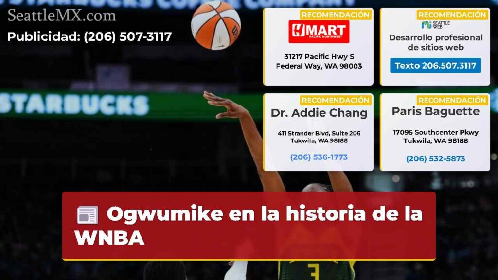 Ogwumike en la historia de la WNBA