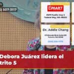 Debora Juárez lidera el Distrito 5