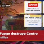 Fuego destruye Centro Familiar