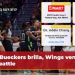 Bueckers brilla Wings vence a Seattle