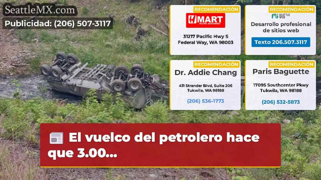 El vuelco del petrolero hace que 3.00...