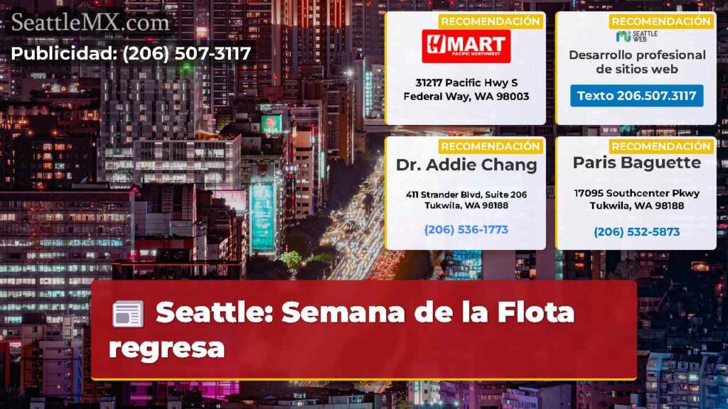 Seattle: Semana de la Flota regresa