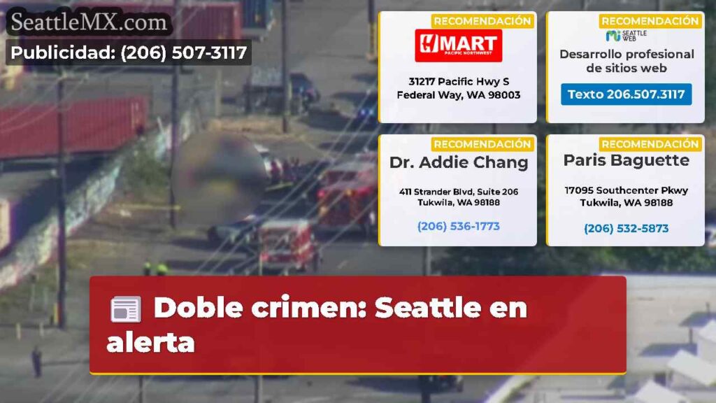 Doble crimen: Seattle en alerta