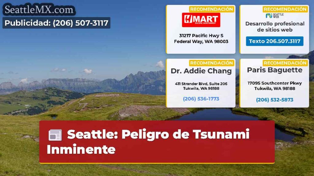 Seattle: Peligro de Tsunami Inminente