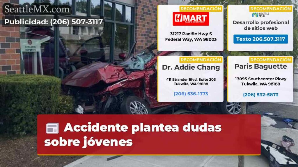 Accidente plantea dudas sobre jóvenes