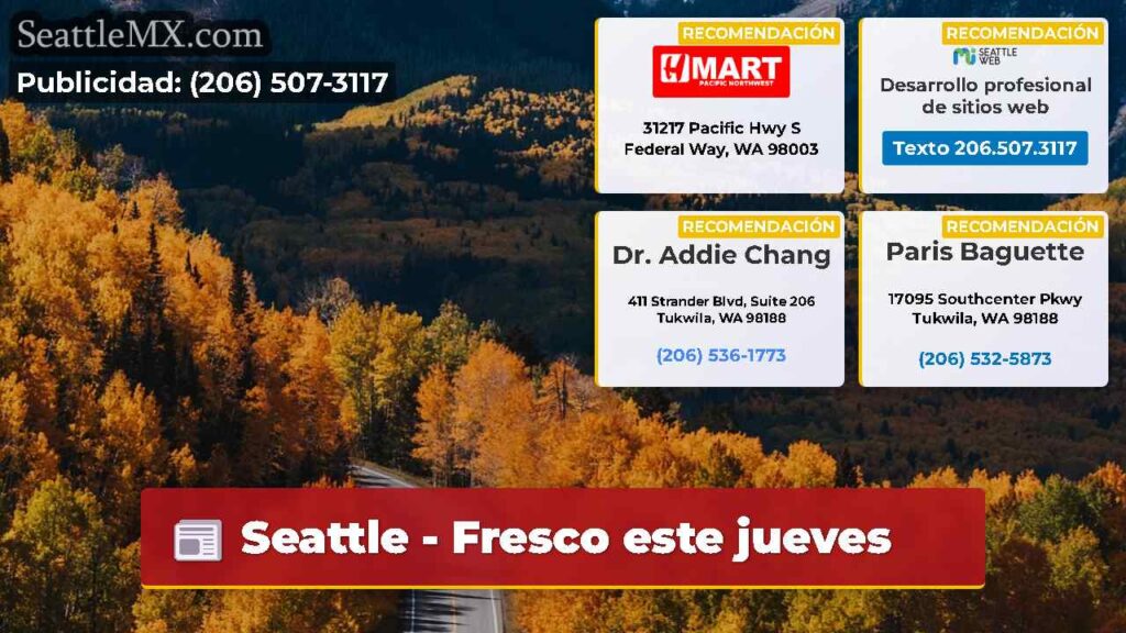 Seattle - Fresco este jueves