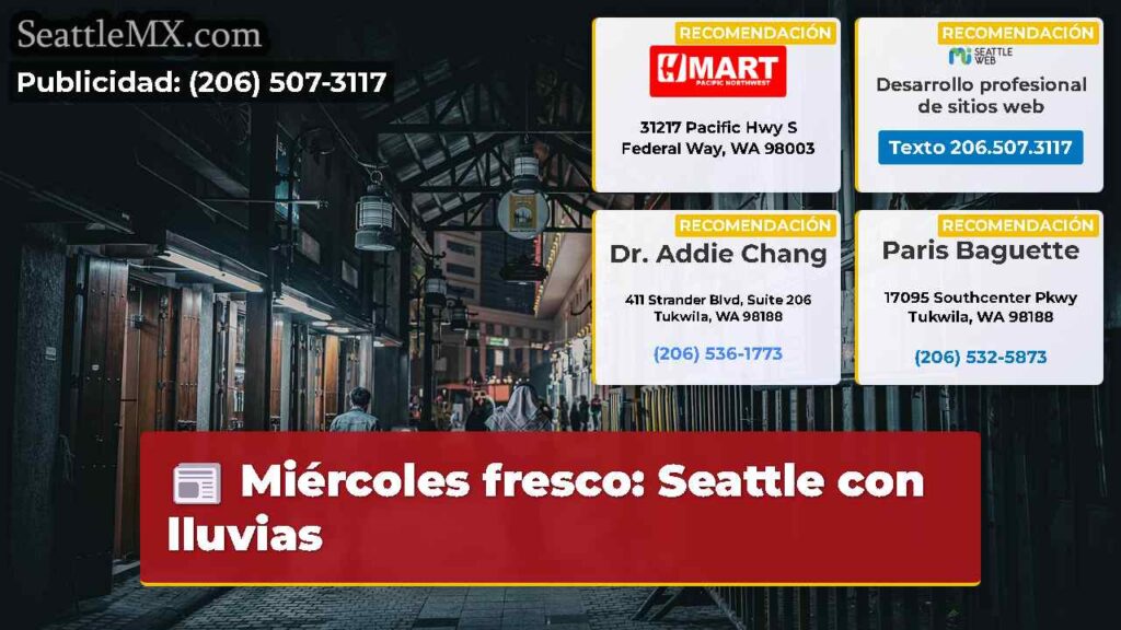 Home 6 Miércoles fresco: Seattle con lluvias