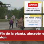 Fin de la planta almacén en Renton