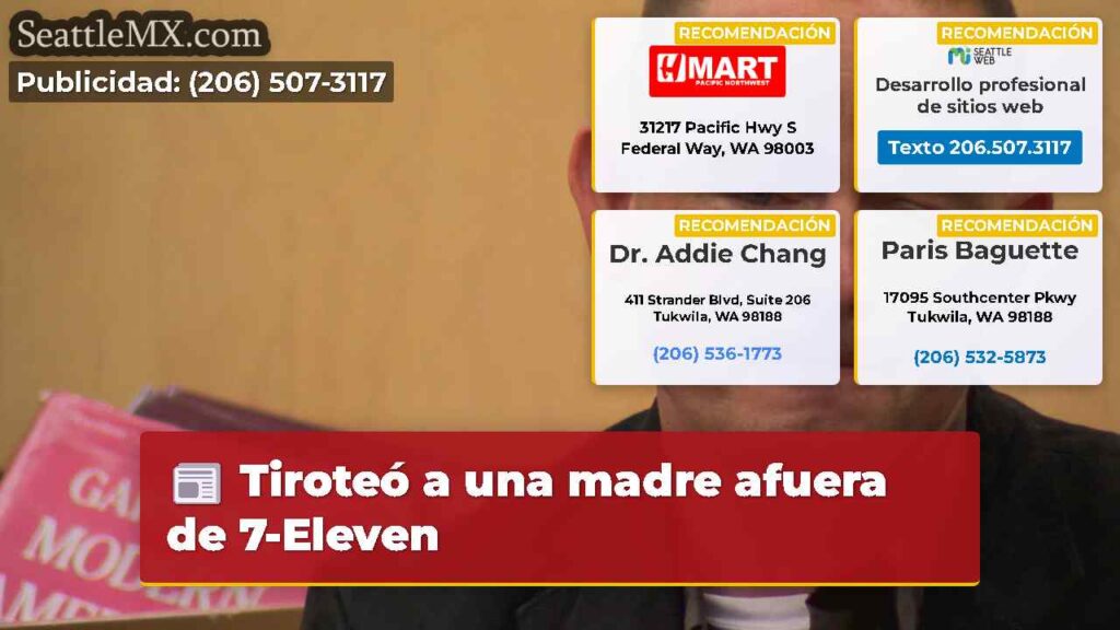 Tiroteó a una madre afuera de 7-Eleven