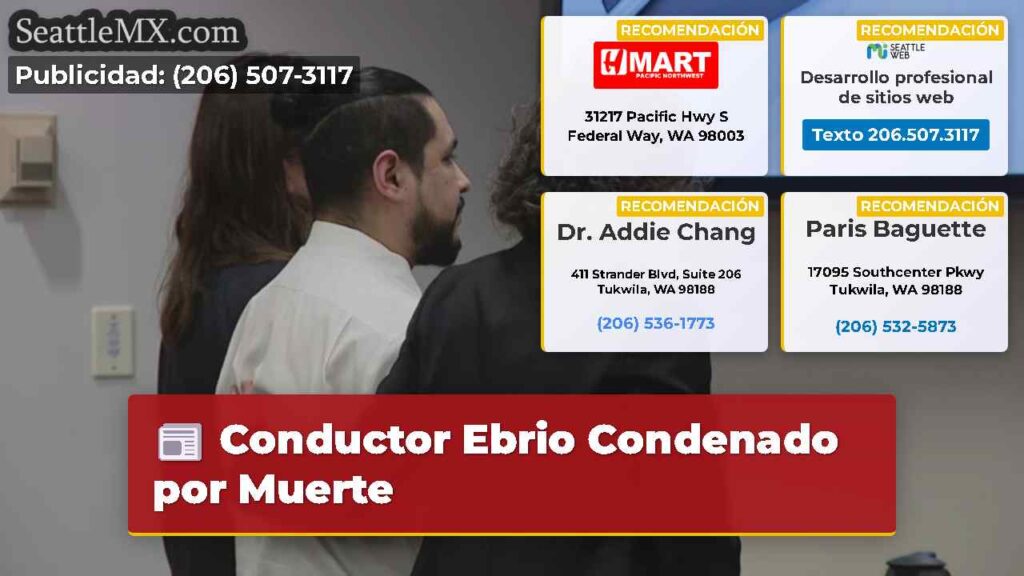Conductor Ebrio Condenado por Muerte