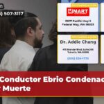 Conductor Ebrio Condenado por Muerte