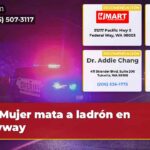 Mujer mata a ladrón en Skyway
