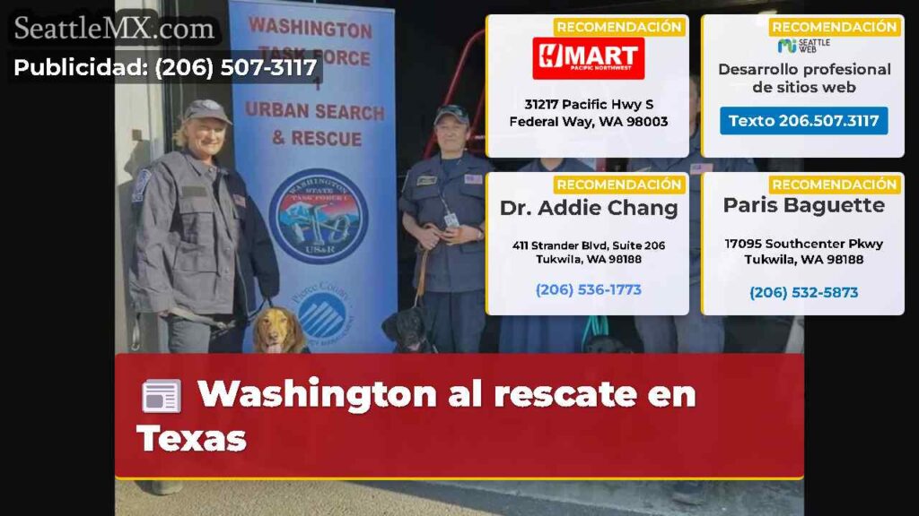 Washington al rescate en Texas