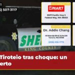Tiroteio tras choque un muerto