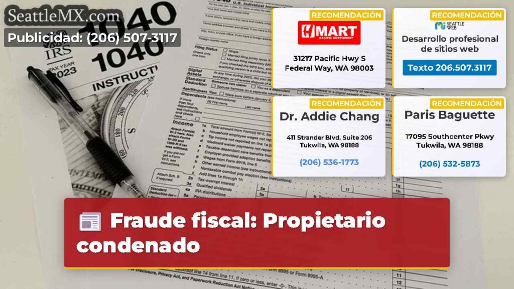 Fraude fiscal: Propietario condenado