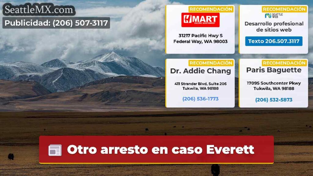 Otro arresto en caso Everett