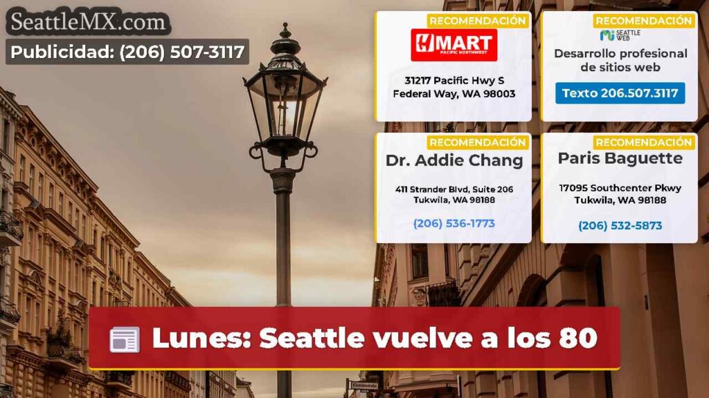 Lunes: Seattle vuelve a los 80