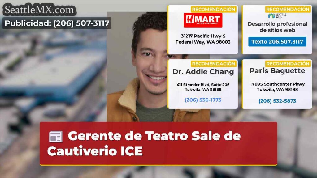 Gerente de Teatro Sale de Cautiverio ICE