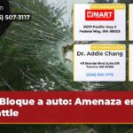 Bloque a auto Amenaza en Seattle