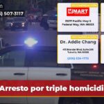 Arresto por triple homicidio