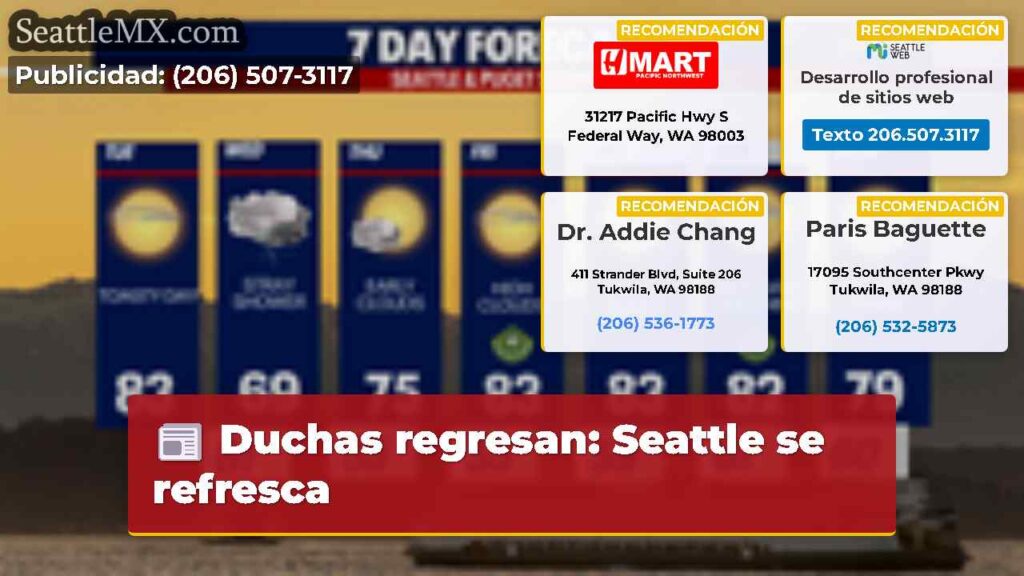 Home 8 Duchas regresan: Seattle se refresca