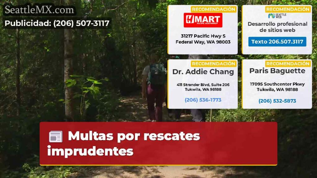 Multas por rescates imprudentes