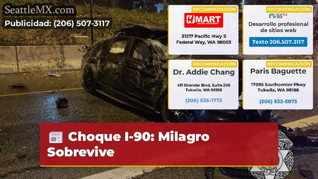 Choque I-90: Milagro Sobrevive