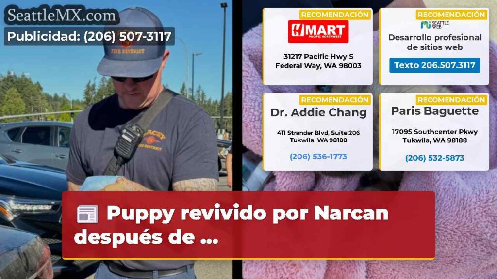 Puppy revivido por Narcan después de ...