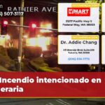 Incendio intencionado en funeraria