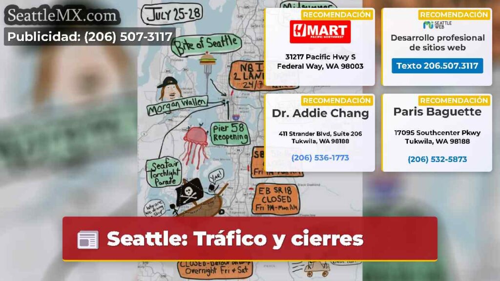 Seattle: Tráfico y cierres