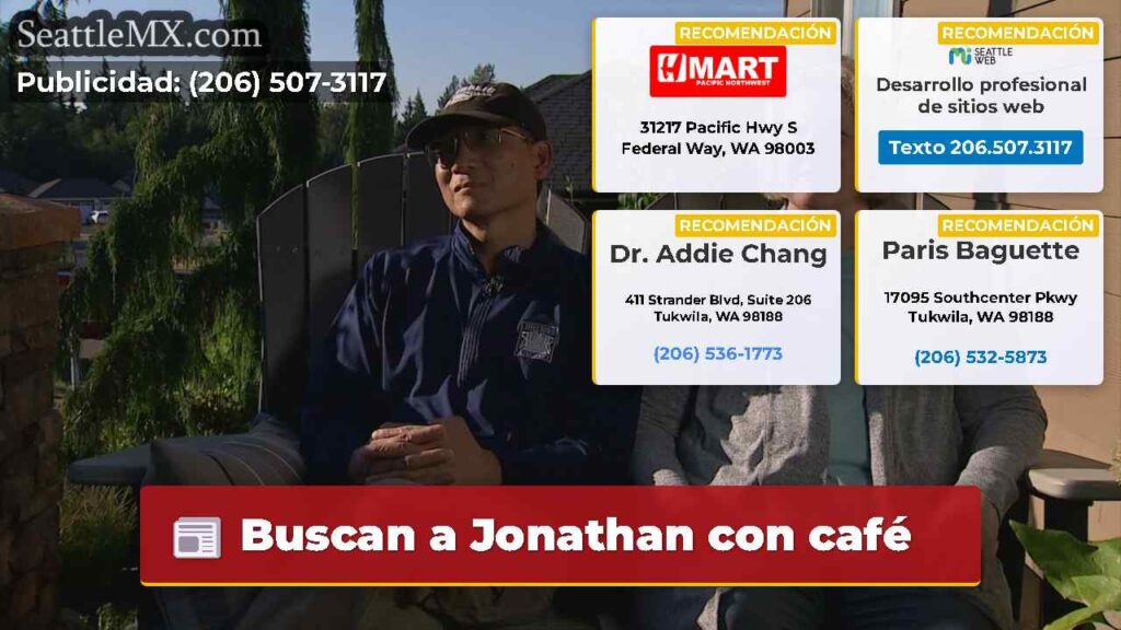 Buscan a Jonathan con café