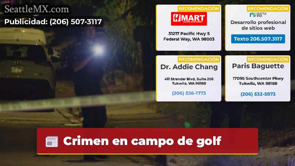 Crimen en campo de golf