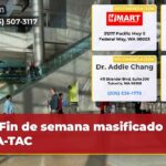 Fin de semana masificado en SEA-TAC