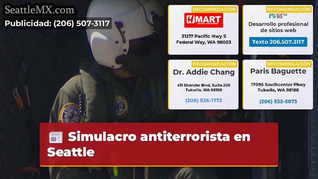 Simulacro antiterrorista en Seattle