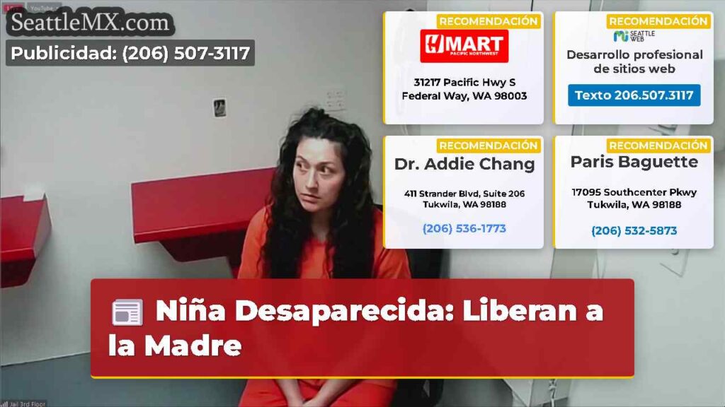 Niña Desaparecida: Liberan a la Madre