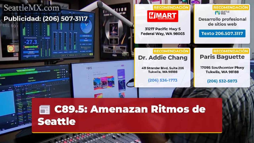 C89.5: Amenazan Ritmos de Seattle