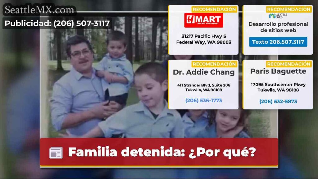 Familia detenida: ¿Por qué?