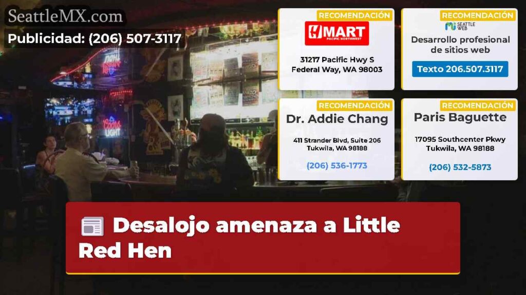 Desalojo amenaza a Little Red Hen