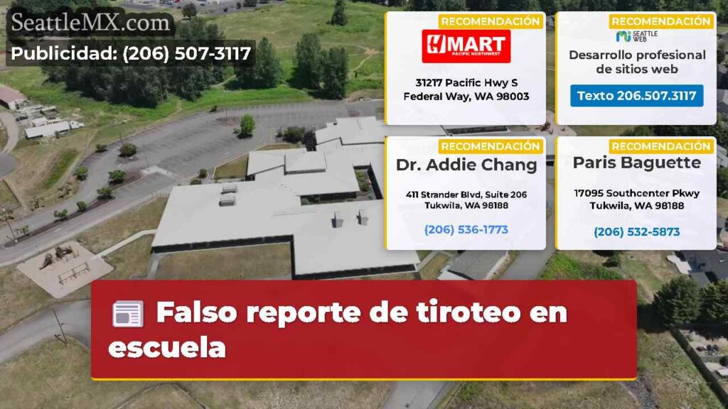 Falso reporte de tiroteo en escuela