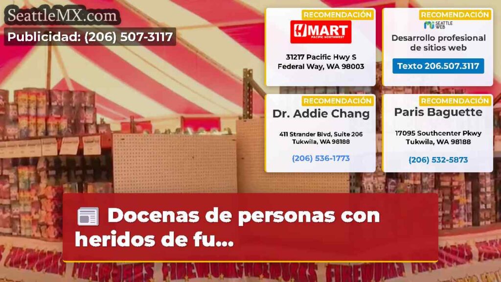 Docenas de personas con heridos de fu...