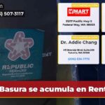Basura se acumula en Renton