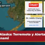 Alaska Terremoto y Alerta Tsunami