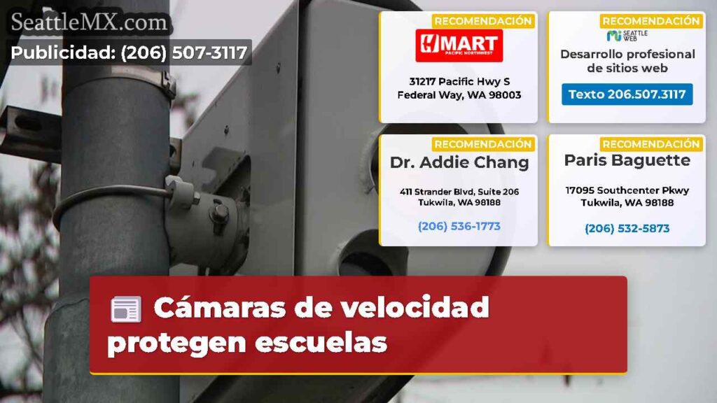 Cámaras de velocidad protegen escuelas