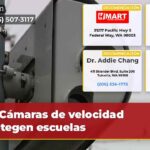 Cámaras de velocidad protegen escuelas