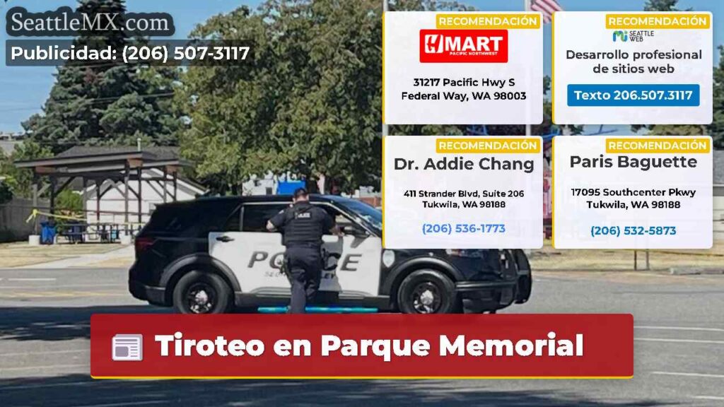 Tiroteo en Parque Memorial