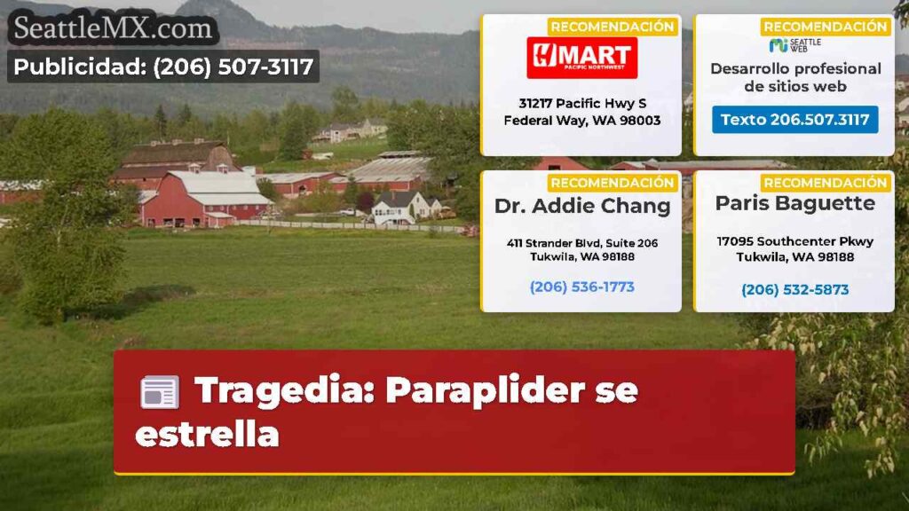 Tragedia: Paraplider se estrella