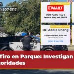 Tiro en Parque Investigan Autoridades