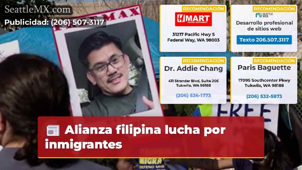 Alianza filipina lucha por inmigrantes