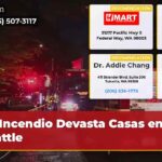 Incendio Devasta Casas en Seattle